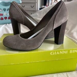 Gianni Bini Urban Chic Dark Grey Shoes "Sky-Line211"